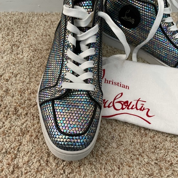 Rare Christian louboutin hightop sneakers 41.5 - Picture 4 of 14